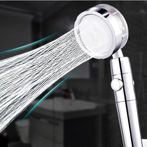 High Pressure Shower Head 360 Degree Rotating Rainfall Water Saving Shower Bathroom Handheld Massage Sprayer Tool