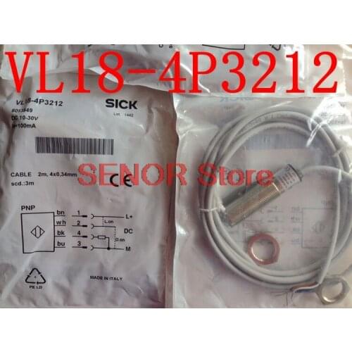 New original mirror reflection photoelectric switch VL18-4P3212 VL18-4N3212