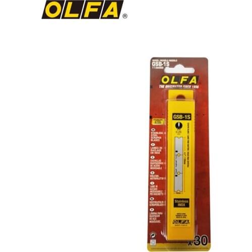OLFA imported from Japan knives hand-held type glass scraper GSR-1 matching blade 30 pieces installed /GSB-1S