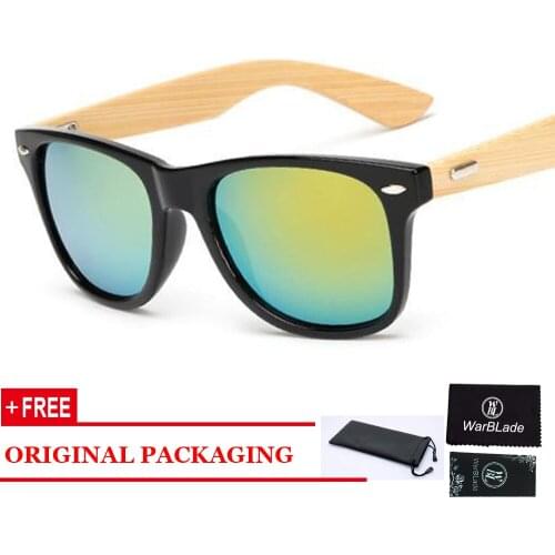 Wholesale Price Bamboo Foot Sunglasses Men Wooden Sunglasses Women Brand Designer Original Wood Sun Glasses Hot
