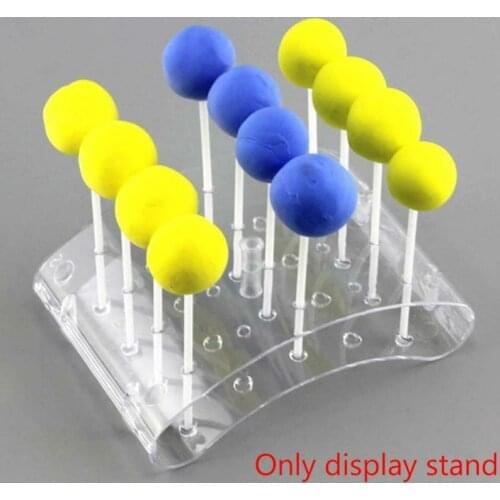 1PC 20 Holes Cake Pop Lollipop Stands Cake Candy Display Stand Holder Lollipop Support Display Kitchen DIY Cake Tools For Kids