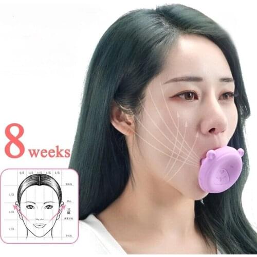 Silicone Face Slimming Tool Muscle Face Lift Skin Firming V Shape Exerciser Mouse Instrument Massage Anti Wrinkle Traning Tools