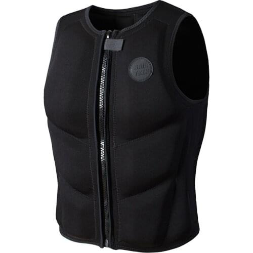 Neoprene and PVC mens life jacket, jet ski impact jacket