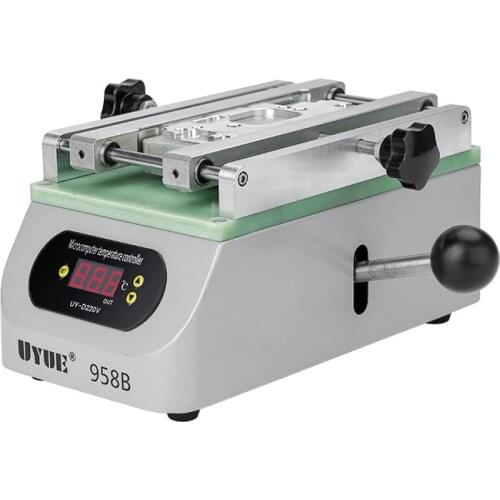 UYUE 958B Removal of back cover separator Glass Back Cover Separator For Apple XS XSMAX 8P XR 200W