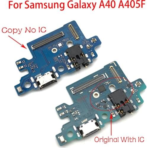 For Samsung Galaxy A405F A40 A405 With Microphone