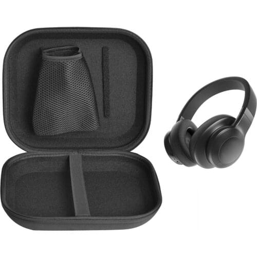 Protective Case Bag for JBL Duet NC/E55BT/T450BT/V750NC/UA Flex Wireless Headphones Black Hard Travel Bag