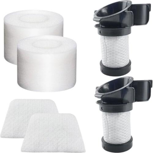 1 Set Replacement Filters for Shark ION Flex DuoClean X30 X40 F60 F80 IF200 IF201 IF202 IF205 IF251 IF252 IF281 IF282 IF285 UF28