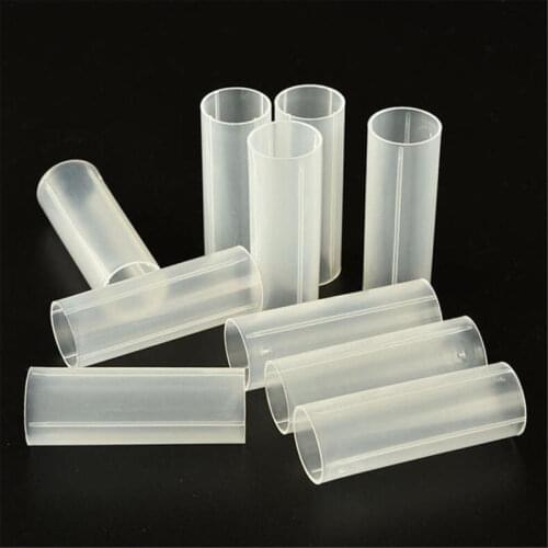 1Pcs Plastic 18650 Battery Tube Holder Case Adaptor For Flashlight Torch Lamp