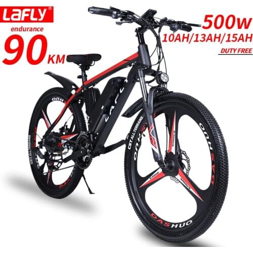 2021 E Bike Aluminum Alloy Electric Bike 21 Speed Electric Bicycle For Adult 26 inch Mountain ebike double disc brake 36v 500w