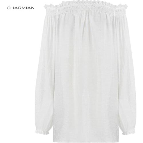Charmian Blouses With Sleeves