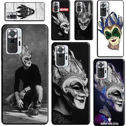 DJ Boris Brejcha For Xiaomi Redmi Note 10 Pro 7 8 9S 8T Note 9 Pro Case For Redmi 9C 9T K40 9A Back Cover