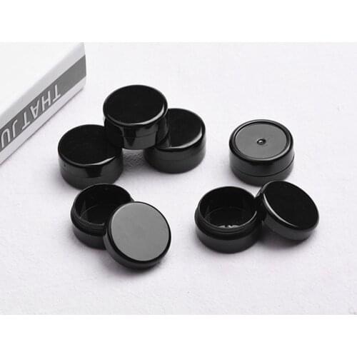 1g 2g 3g 5g 10g 20g Black Refillable Bottles Cosmetic Empty Jar Pot Eyeshadow Makeup Bottle Jar Face Cream Box Container Storage