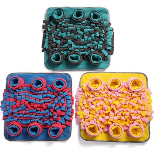 Snuffle Mat Training Game For Dog Fine Design Blanket Pet Sniffing Blanket Chewing Biting For Fun Nose Training Dog House Pads