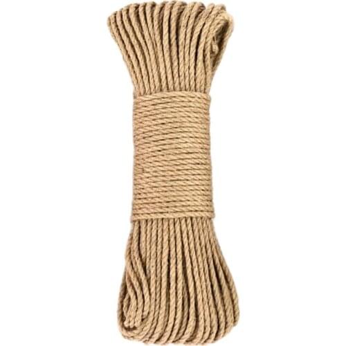 DIY Cat Scratching Sisal Sisal Rope, Which Can Be Scratched String Craft Twine for DIY and Crafts