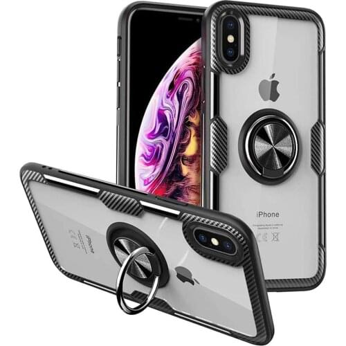 For iphone X XR XS Max Case Ring Holder Stand Shockproof Back Cover Cases For iPhone 12 Pro Max 11 Pro 8 7 6 6S Plus SE 2020