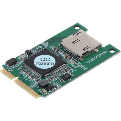 Micro SD TF Card to Mini PCI-E mSATA SSD Solid State Drive Adapter Converter for PC Computer Laptop Accessories