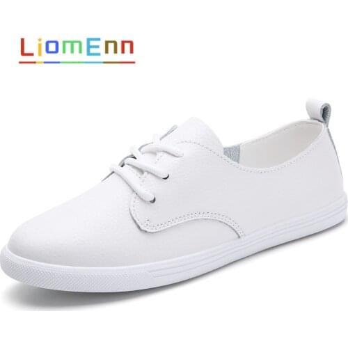 Womens white sneakers women White Flats Leather Casual Shoes Women 2021 New Spring Summer tennis shoes Female Ladies Loafers