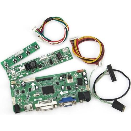 M.NT68676 LCD/LED Controller Driver Board(HDMI+VGA+DVI+Audio) For LP154WP4-TLA1 LTN154BT08-R03 1440x900 LVDS Monitor Reuse