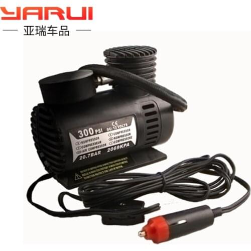 Miniature Air Pump Car Emergency Supplies Tire Air Pumps 12V Mini Car Inflatable Electric Blast Pump Machine