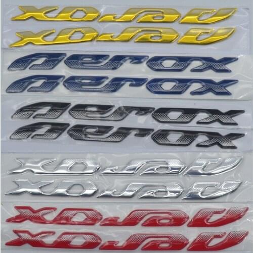 Motorcycle decal logo for Yamaha aerox 155 aerox 155 raised wheel fuel tank decal logo decal sticker 3d decal