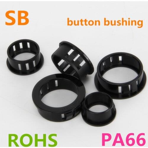 SB button bushing wire cable protective case plastic plug nylon convenient ring sealing element