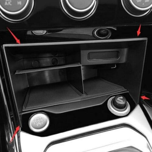 SBTMY Storage arrangement of internal accessories automobile central storage box For Volkswagen vw t roc troc T-ROC 2018 2019
