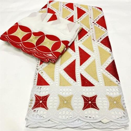 SJ Lace Swiss Voile Lace In Switzerland With Eyelet African Dry Lace Fabric 2021 High Quality Nigerian Lace For Wedding L2-84
