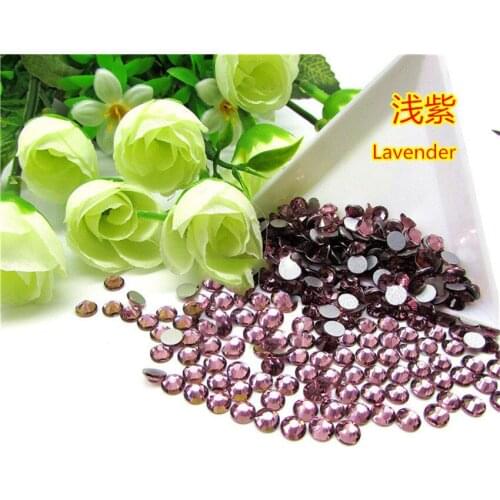 SS6 1.9-2.0mm 1440pcs It.amethyst Nail Art Rhinestones Non HotFix Rhinestones DIY,Nail Art Decorations,Garment Accessories
