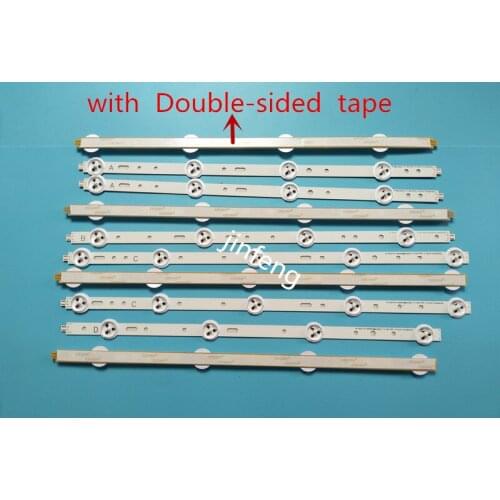 10set=100pcs LED backlight strip perfect Replacement for SVS400A79 A/B/D/C/D SVS400A73 40D1333B 40L1333B 40PFL3208T LTA400HM23