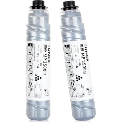 2X MP2500 Toner Cartridges Compatible for Ricoh AFicio MP 2500 MP2500C MP2500SP 2500LN Copier Laser Printer Toner Powder Kit