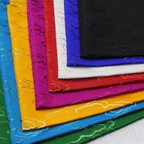 75x50cm Damask Jacquard Brocade Fabric For Apparel Costume Upholstery Furnishing Curtain Clothing Material Patchwork