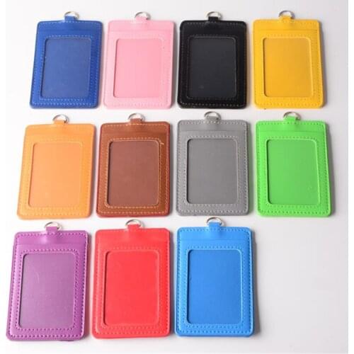 ID Credit Bank Card Holder Students Bus Card Case Visit Door Identity Badge Cards Cover