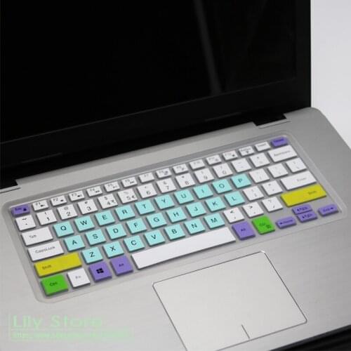 For DEll Inspiron 15 7000 7560 7460 7572 7472 7370 7570 7560 5370 7568 laptop keyboard cover skin