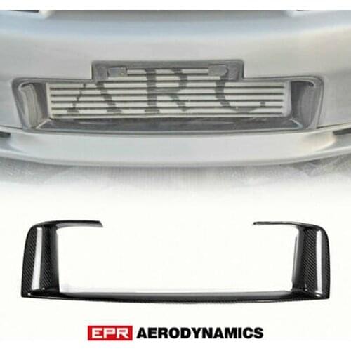 For Nissan R33 Skyline GTR OE style Carbon Fiber Glossy Finished Front Bumper Intercooler Surround Duct Car Exterior accessories