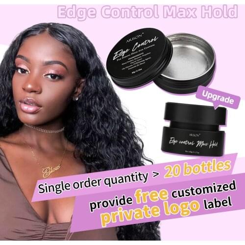 ARISONHAIR Hair Edge Control improve messy Hair Styling Gel Hair Oil Wax Cream Curls Control Long-lasting Broken Hair