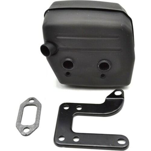 Muffler Exhuast W/ Gasket Bracket Support For HUSQVARNA Chainsaw Cut off saw 268 61 272 272XP 272K 268K 61CC 72CC 68CC