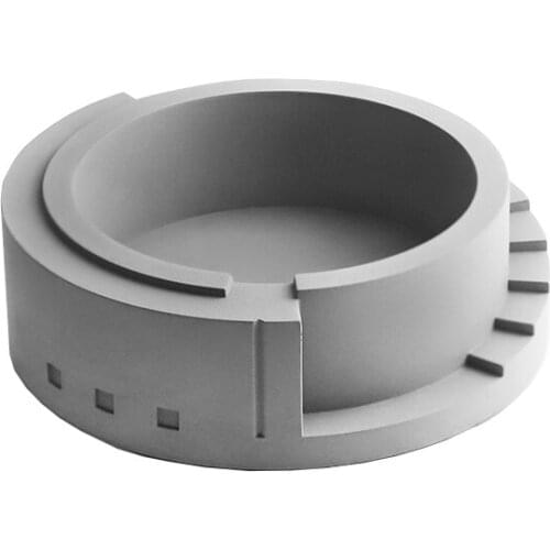 Personality handmade concrete architectural style ashtray Creative modern industrial wind decoration ashtray