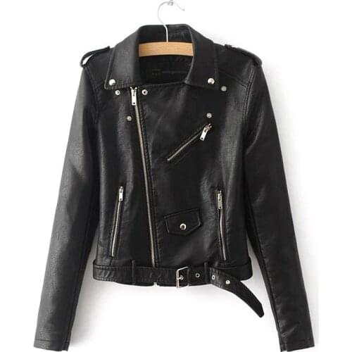 Winter Women Black Leather Jacket 2019 Casual Ladies Hooded Basic Jackets Coats Female Motorcycle Jacket For Girls Plus Size 3XL