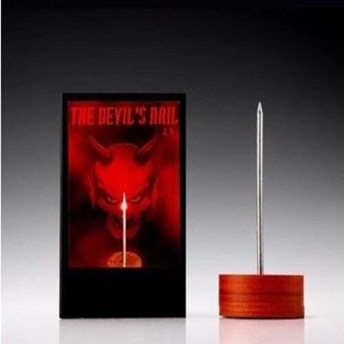 Devils Nail 2.0 Magic Tricks Ghost Nail Laser Edition Magic Crush Paper Cup Magic Close Up Bar Accessory Gimmick Props Mentalism