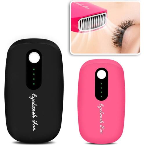 DIOZO USB Mini Air Conditioning Fan for Eyelash Extension Blower Makeup Beauty Drying Glue Graft Eyelash Extension Drying Fan