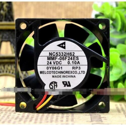 Mitsubishi drive MR-J3 fan NC5332H62 MMF-06F24ES-RP3 24V 0.10A free shipping