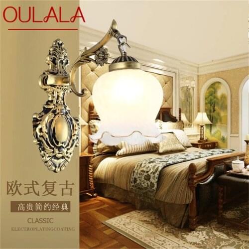 OULALA Wall Lamps Contemporary Retro Simple Indoor Sconces LED Lights For Home Decoration