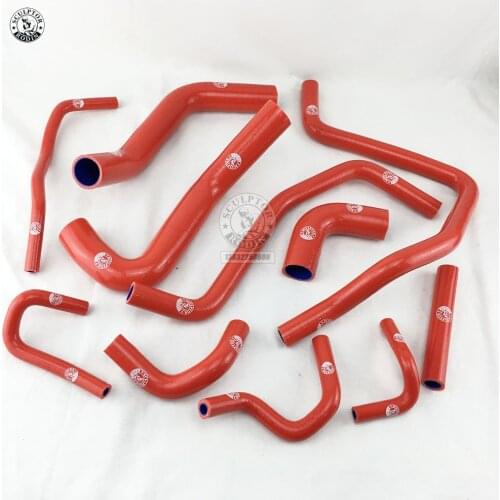 Silicone Radiator Hose For Suzuki SPORT Swift 1.5 M15 M16 MK4 (11Pcs) Red/Blue/Black