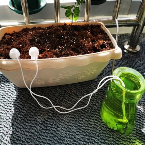 6Pcs DIY Automatic Watering System Moving Plant Potted Waterer Bottles Water Drip Watering Device Plant Flower Irrigation System