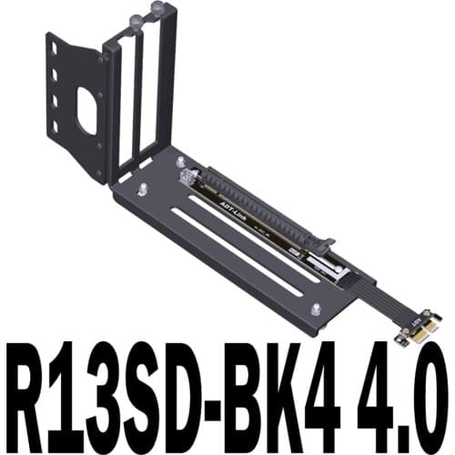 PCI-E GEN 4 16G/bps Extension Cord PCIe4.0x16 to x1 Adapter Card w SATA Power Cable for RX6800xt Graphics Card for Video Card