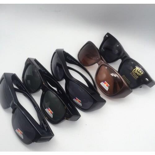 Cubojue Wholesale Driving Goggles Women Male Sunglasses Polarized for Driver 10 Pcs/lot Anti Reflection UV400 Fit Over Glasses