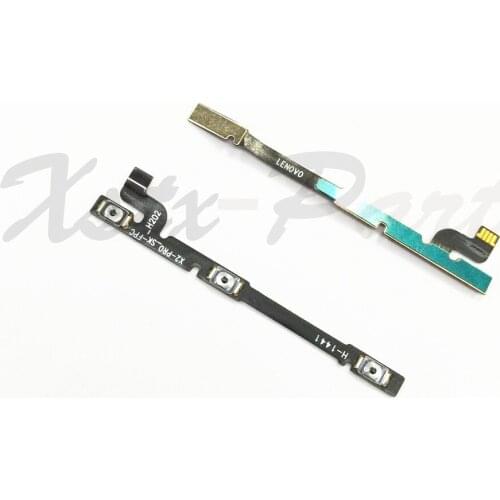 1x New Power on off Flex Cable For Lenovo X2 Pro Switch + Volume Side Key Button Flex Cable Ribbon