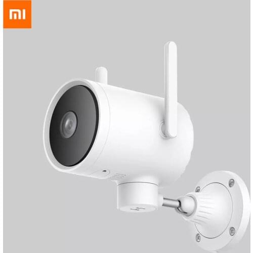 2020 Xiaomi Smart Outdoor Camera Waterproof IP66 WIFI Webcam 270 Angle 1080P IP Camera Dual Antenna Signal Night Vision Mi Home