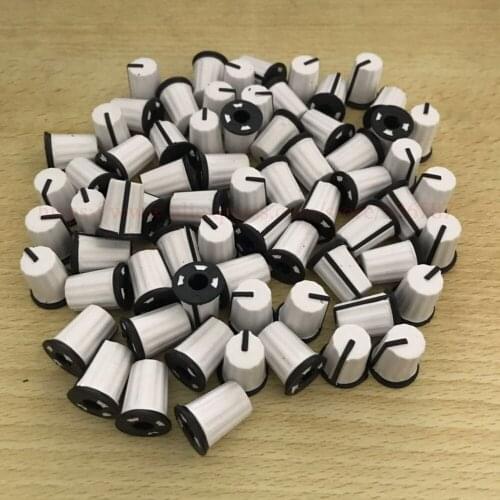 FREE shipping! 500PCS High School Bass Pot Knob Cap EQ Cap whitefor Pioneer DJ MIXER DJM djm-2000 900 850 750 700 800