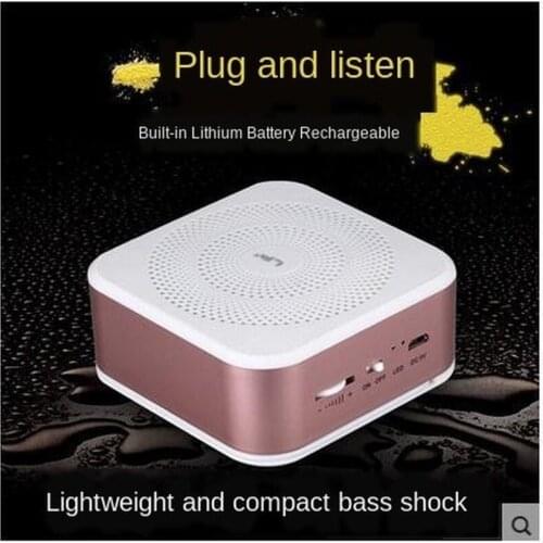 F3 Wireless Mini Bluetooth Speaker Sound Equipment Mini Heavy Subwoofer Direct Plug Support Loudspeaker Speaker